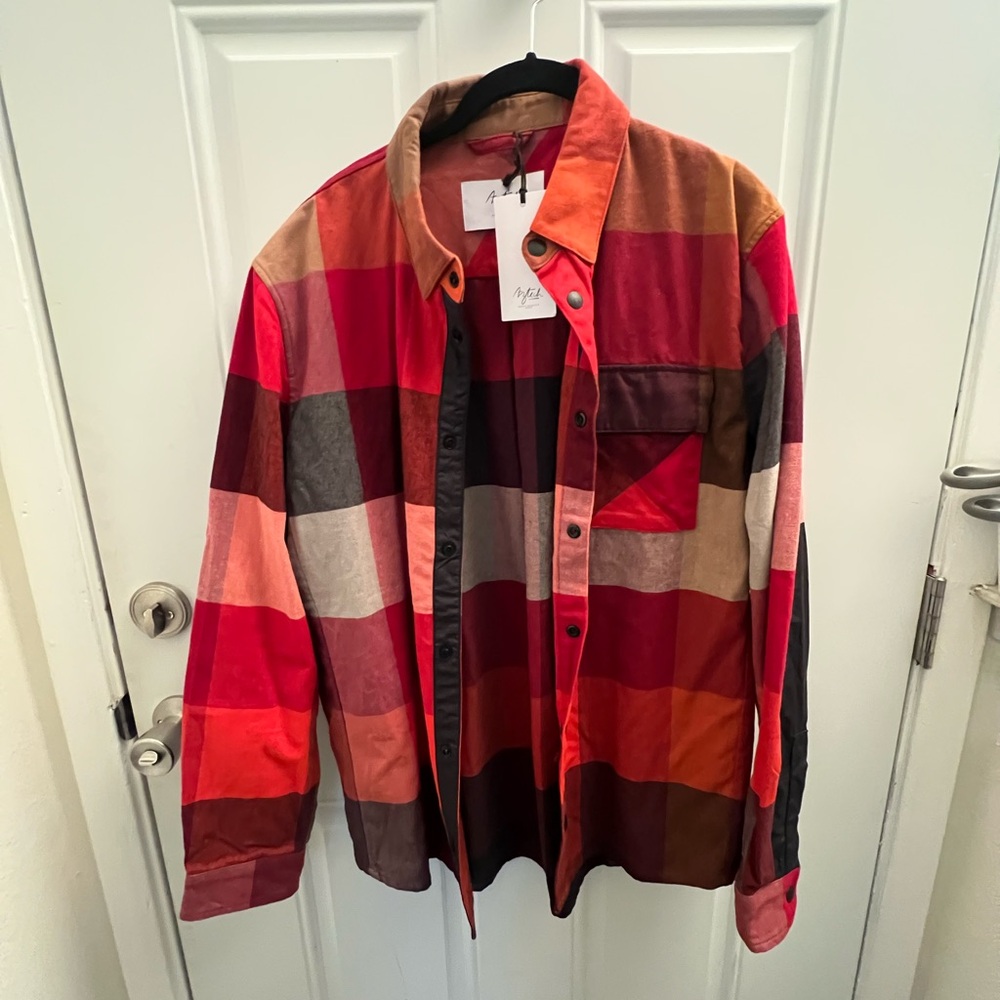 Bold Multicolor Plaid Shirt